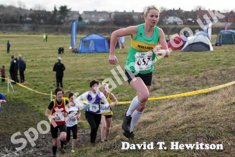 Senior womens Danielle Hodgkinson,  NEHL, Wrekenton.